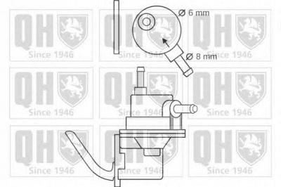 QUINTON HAZELL qfp43 -  Топливный насос